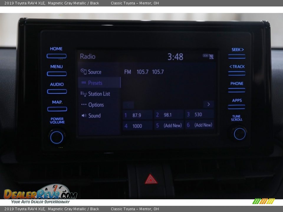 2019 Toyota RAV4 XLE Magnetic Gray Metallic / Black Photo #11