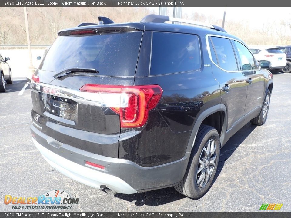 2020 GMC Acadia SLE Ebony Twilight Metallic / Jet Black Photo #6