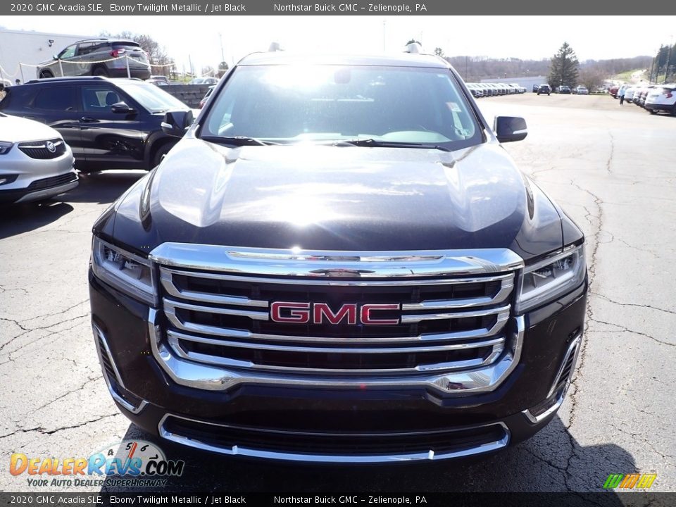 2020 GMC Acadia SLE Ebony Twilight Metallic / Jet Black Photo #11