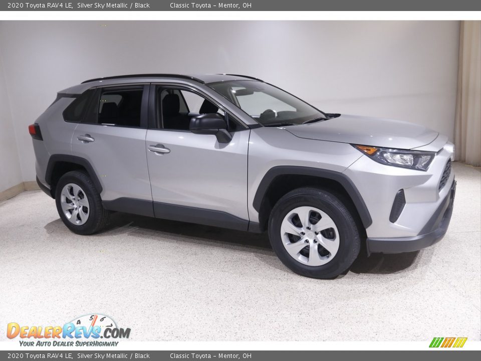 2020 Toyota RAV4 LE Silver Sky Metallic / Black Photo #1