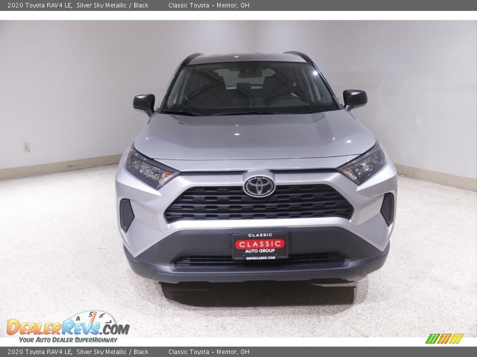 2020 Toyota RAV4 LE Silver Sky Metallic / Black Photo #2