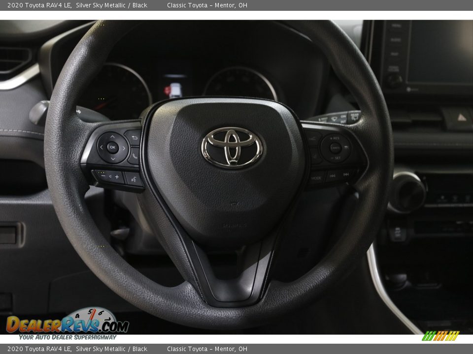 2020 Toyota RAV4 LE Silver Sky Metallic / Black Photo #7