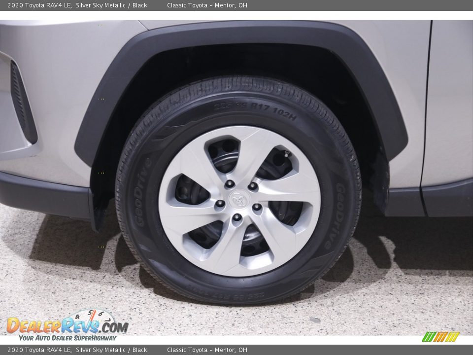 2020 Toyota RAV4 LE Silver Sky Metallic / Black Photo #19