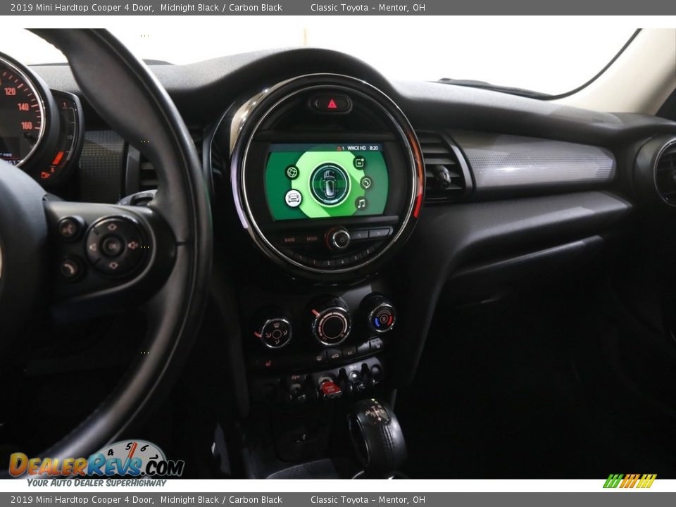 2019 Mini Hardtop Cooper 4 Door Midnight Black / Carbon Black Photo #9