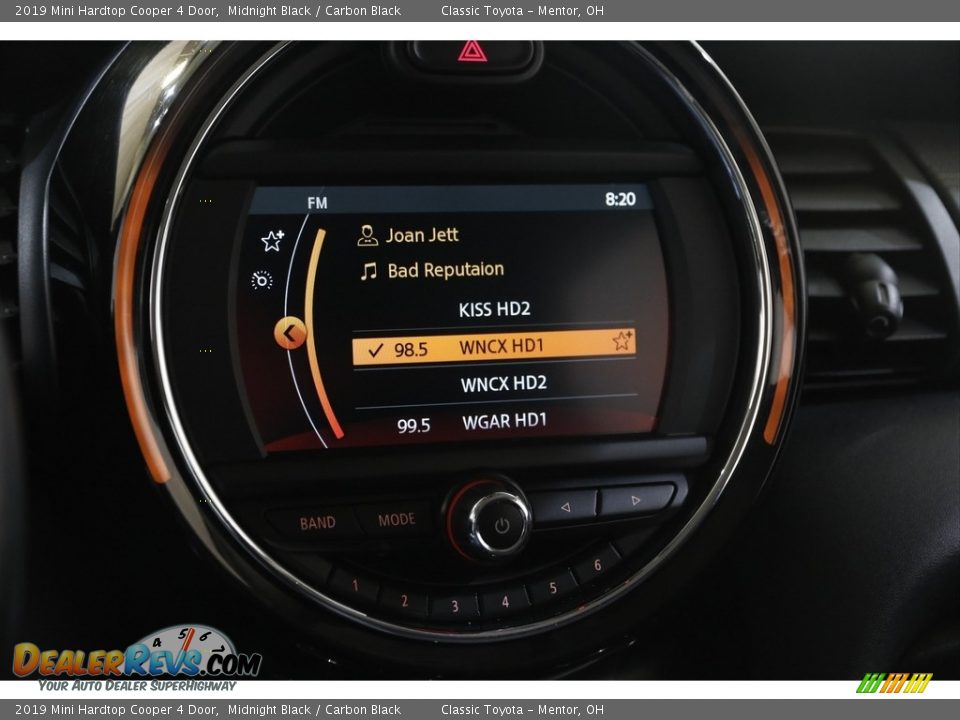 2019 Mini Hardtop Cooper 4 Door Midnight Black / Carbon Black Photo #10