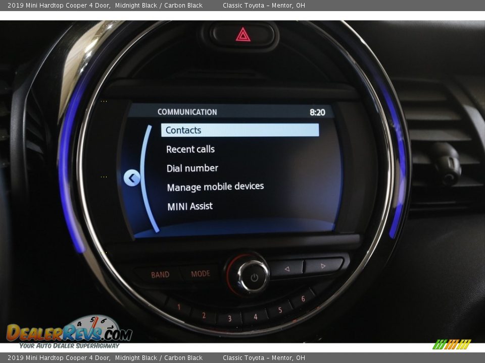 2019 Mini Hardtop Cooper 4 Door Midnight Black / Carbon Black Photo #11