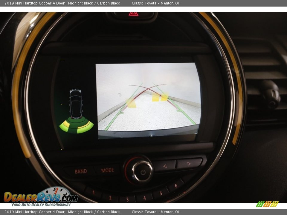 2019 Mini Hardtop Cooper 4 Door Midnight Black / Carbon Black Photo #12