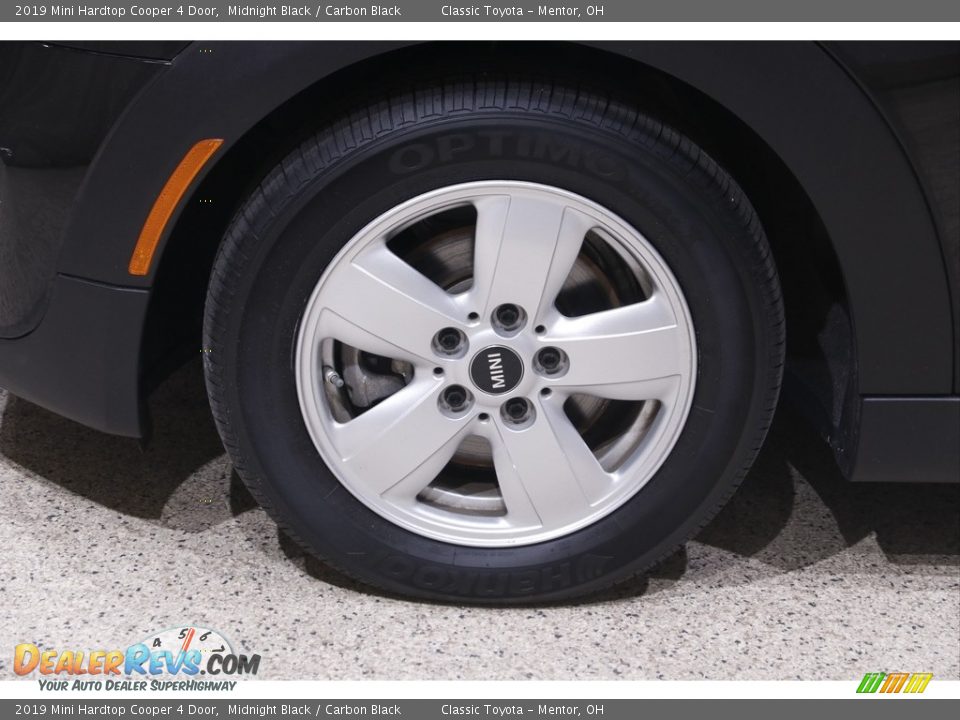 2019 Mini Hardtop Cooper 4 Door Midnight Black / Carbon Black Photo #20