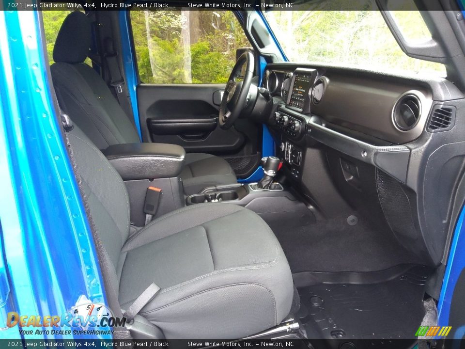 2021 Jeep Gladiator Willys 4x4 Hydro Blue Pearl / Black Photo #17