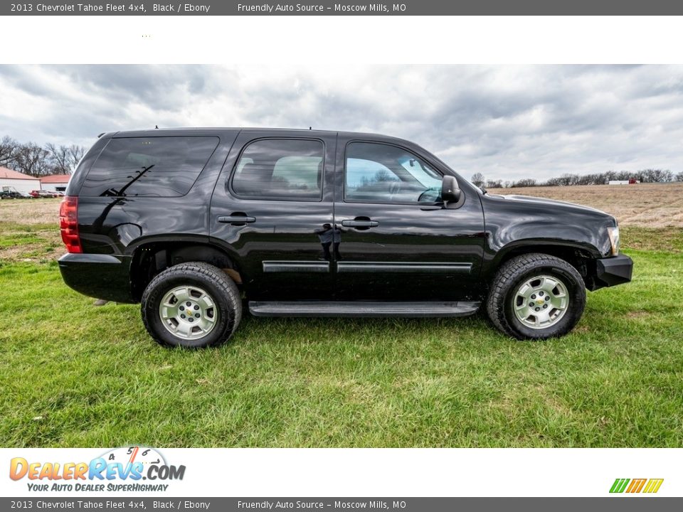 Black 2013 Chevrolet Tahoe Fleet 4x4 Photo #3