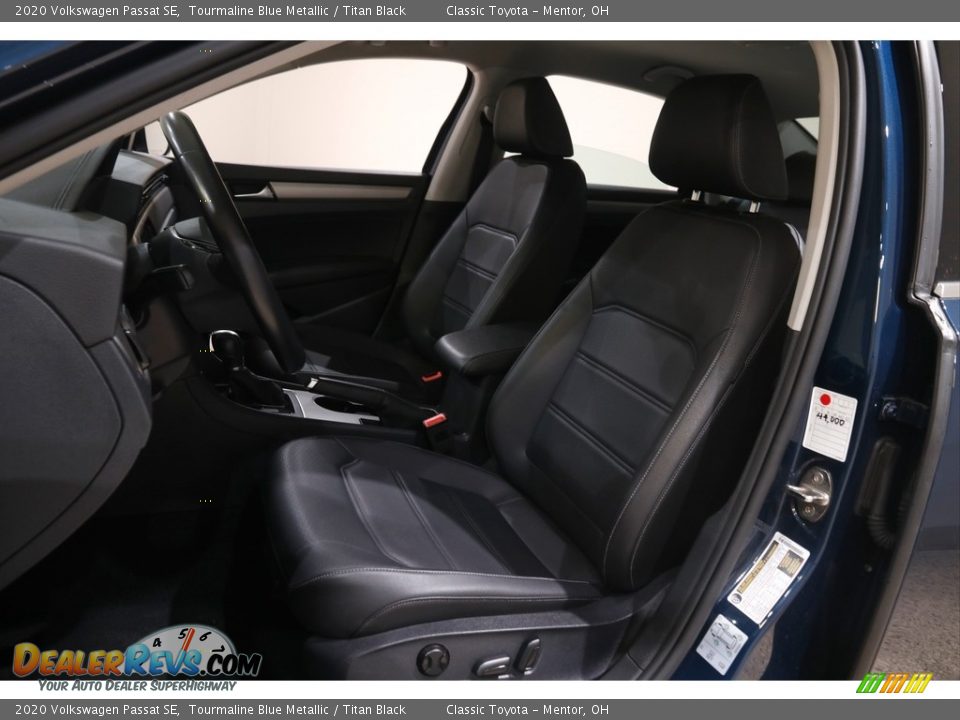 2020 Volkswagen Passat SE Tourmaline Blue Metallic / Titan Black Photo #5