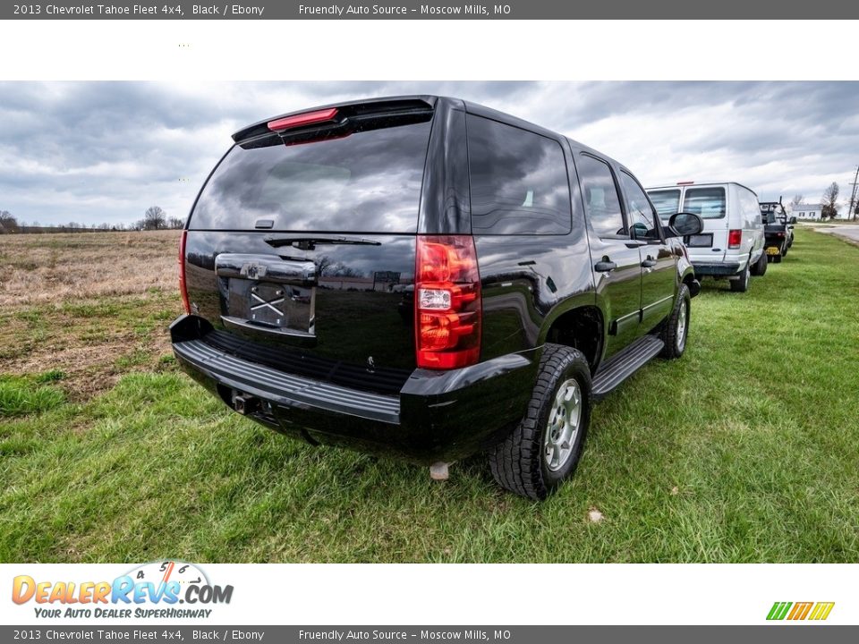 Black 2013 Chevrolet Tahoe Fleet 4x4 Photo #4