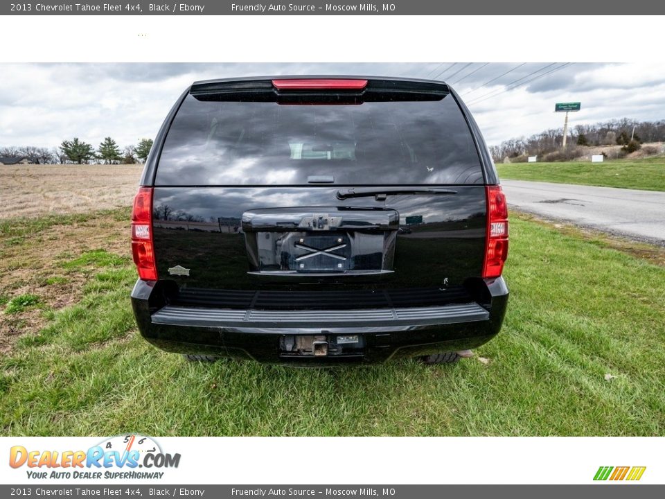 2013 Chevrolet Tahoe Fleet 4x4 Black / Ebony Photo #5