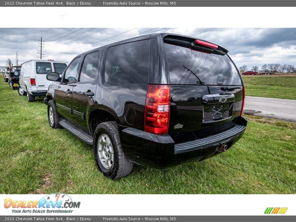 Black 2013 Chevrolet Tahoe Fleet 4x4 Photo #6