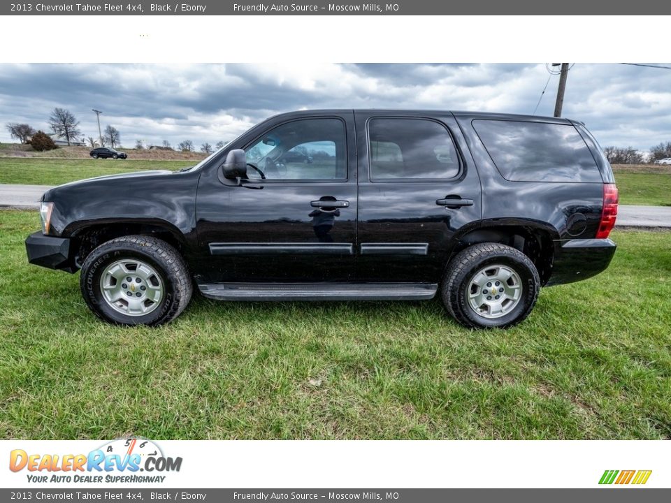 Black 2013 Chevrolet Tahoe Fleet 4x4 Photo #7