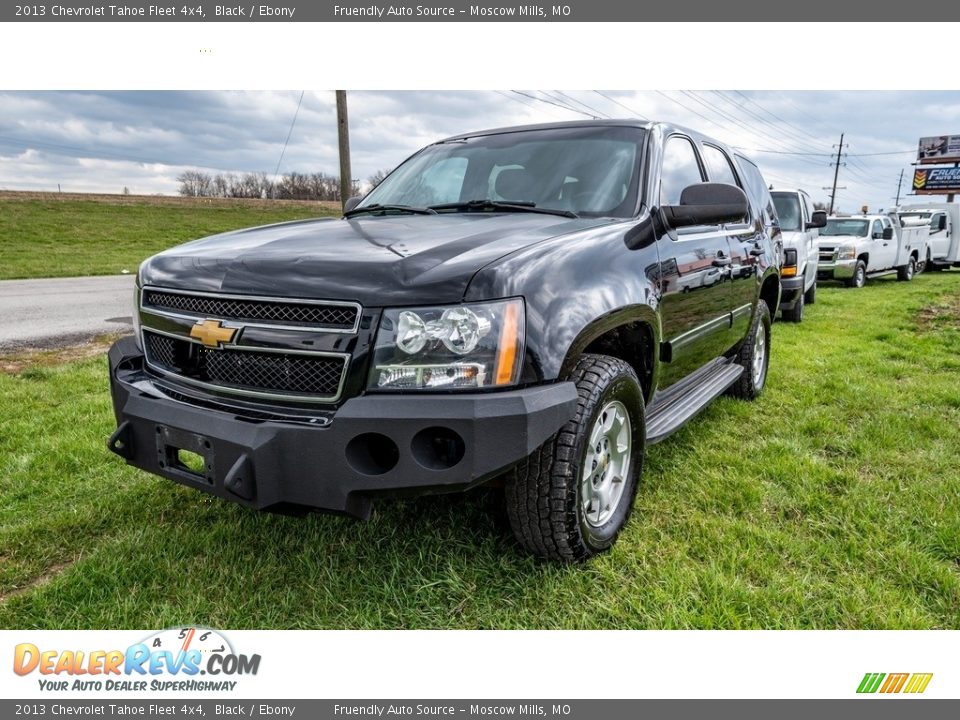 Black 2013 Chevrolet Tahoe Fleet 4x4 Photo #8