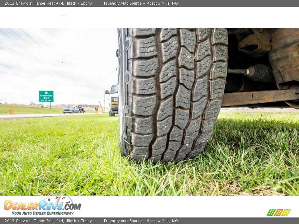 2013 Chevrolet Tahoe Fleet 4x4 Black / Ebony Photo #11