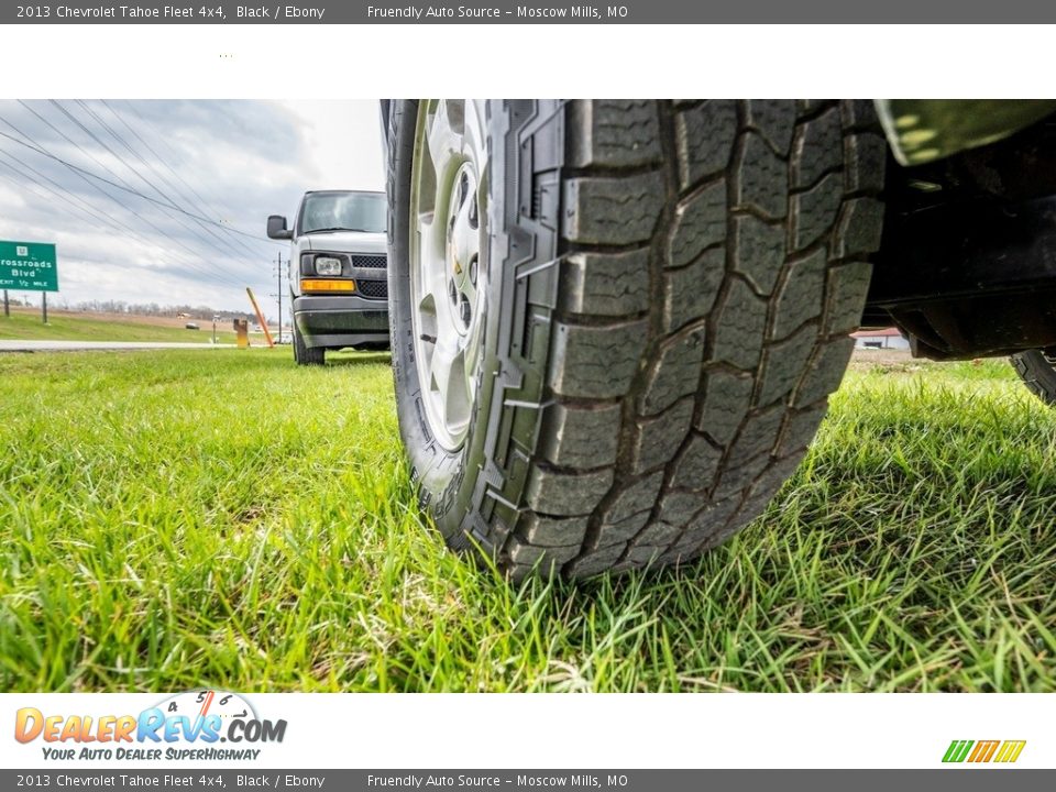 2013 Chevrolet Tahoe Fleet 4x4 Black / Ebony Photo #12