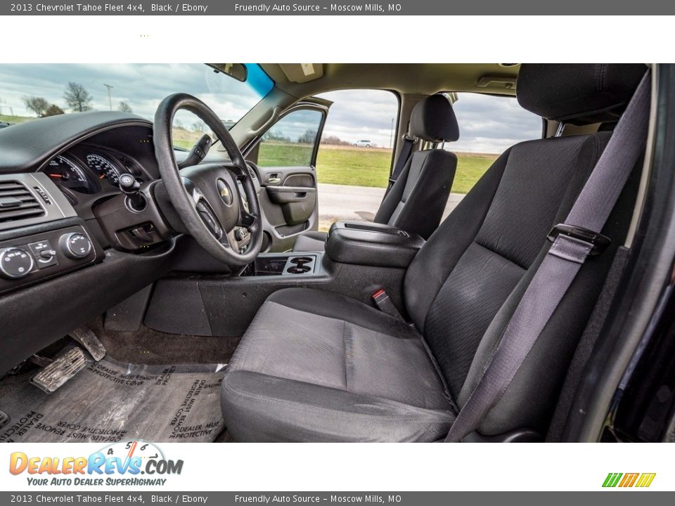 Front Seat of 2013 Chevrolet Tahoe Fleet 4x4 Photo #18