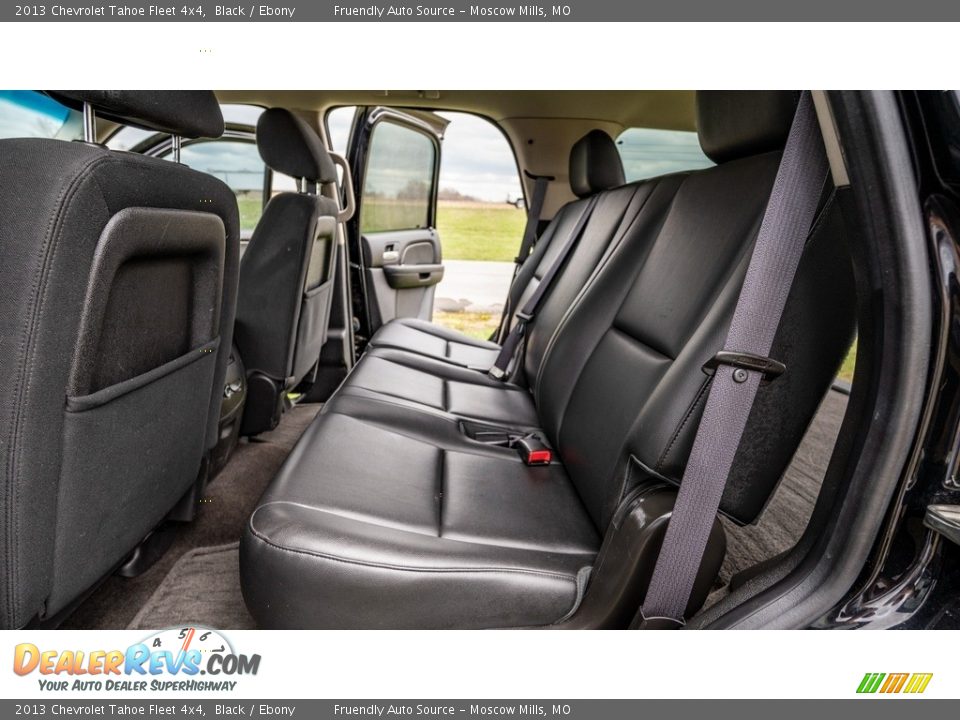 Rear Seat of 2013 Chevrolet Tahoe Fleet 4x4 Photo #20