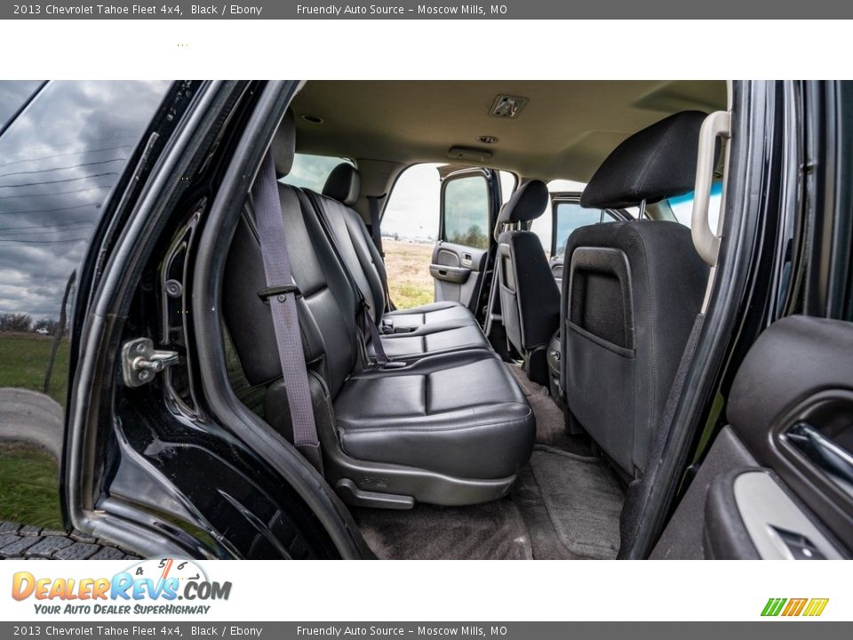 Rear Seat of 2013 Chevrolet Tahoe Fleet 4x4 Photo #22