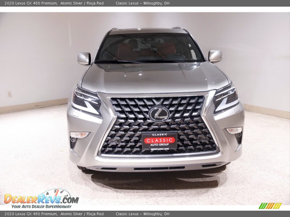 2020 Lexus GX 460 Premium Atomic Silver / Rioja Red Photo #2