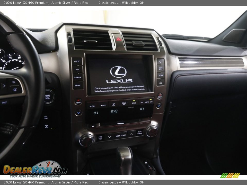 2020 Lexus GX 460 Premium Atomic Silver / Rioja Red Photo #9