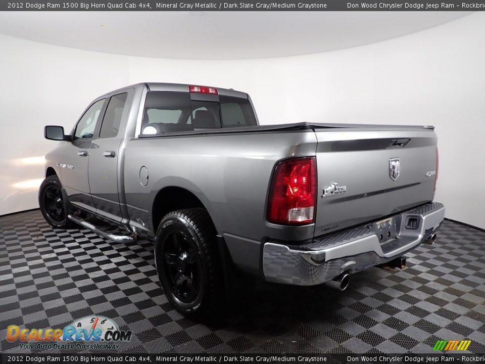 2012 Dodge Ram 1500 Big Horn Quad Cab 4x4 Mineral Gray Metallic / Dark Slate Gray/Medium Graystone Photo #4