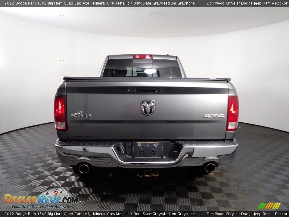 2012 Dodge Ram 1500 Big Horn Quad Cab 4x4 Mineral Gray Metallic / Dark Slate Gray/Medium Graystone Photo #5