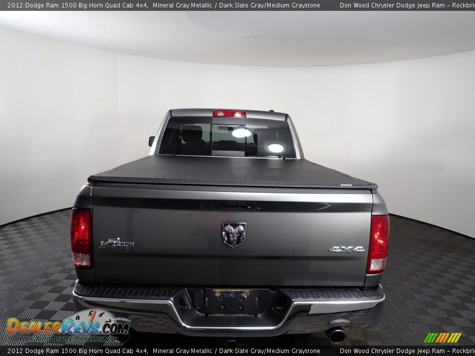 2012 Dodge Ram 1500 Big Horn Quad Cab 4x4 Mineral Gray Metallic / Dark Slate Gray/Medium Graystone Photo #6