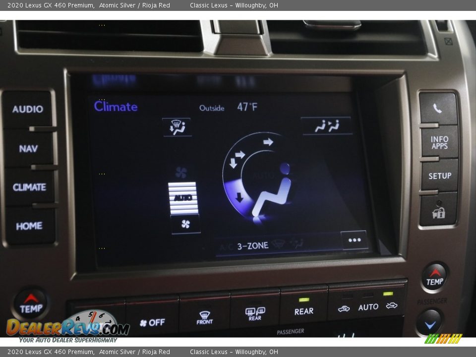 Controls of 2020 Lexus GX 460 Premium Photo #14