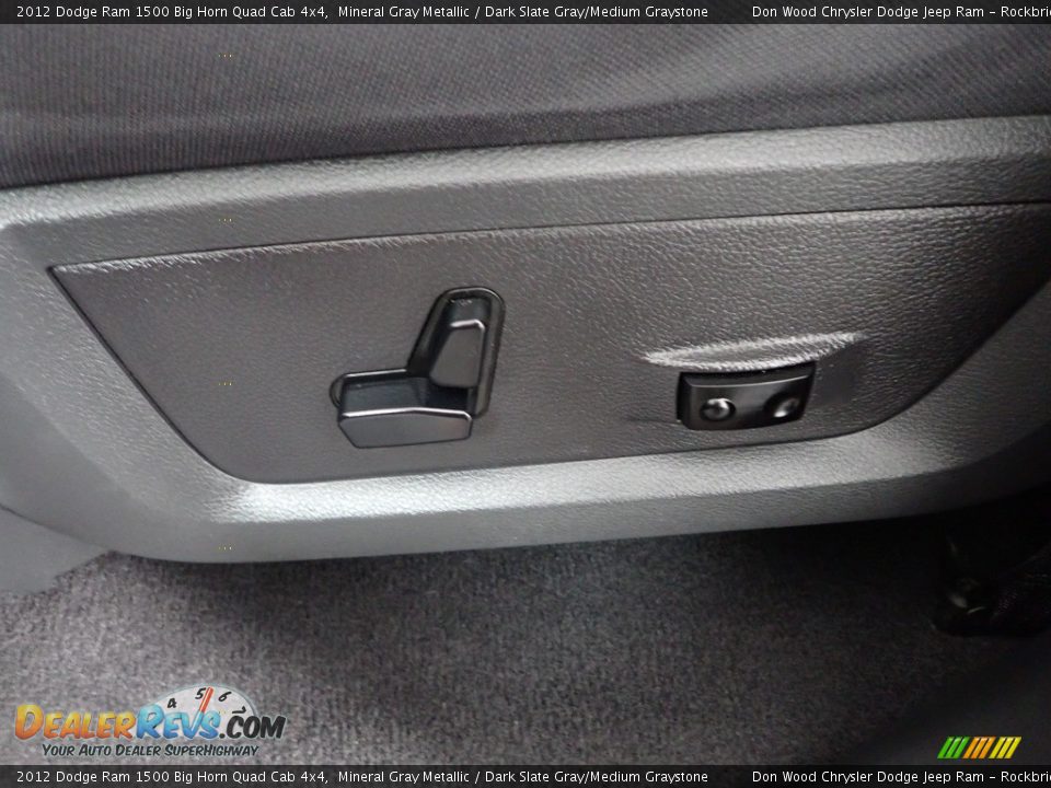 2012 Dodge Ram 1500 Big Horn Quad Cab 4x4 Mineral Gray Metallic / Dark Slate Gray/Medium Graystone Photo #11