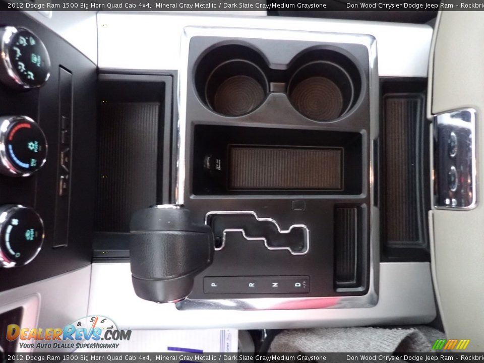 2012 Dodge Ram 1500 Big Horn Quad Cab 4x4 Mineral Gray Metallic / Dark Slate Gray/Medium Graystone Photo #20