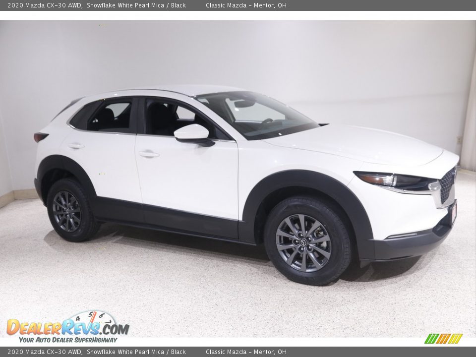 2020 Mazda CX-30 AWD Snowflake White Pearl Mica / Black Photo #1