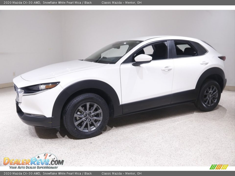 2020 Mazda CX-30 AWD Snowflake White Pearl Mica / Black Photo #3