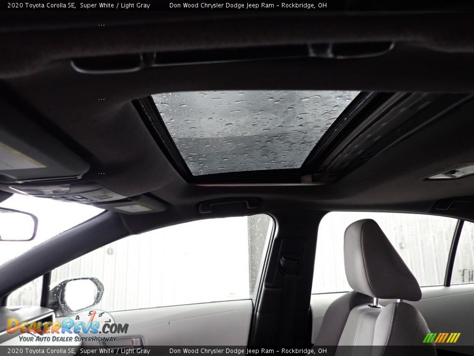 2020 Toyota Corolla SE Super White / Light Gray Photo #4