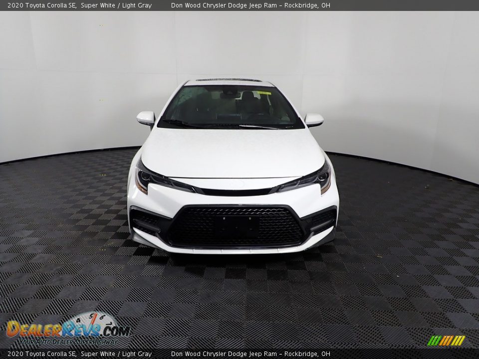 2020 Toyota Corolla SE Super White / Light Gray Photo #5