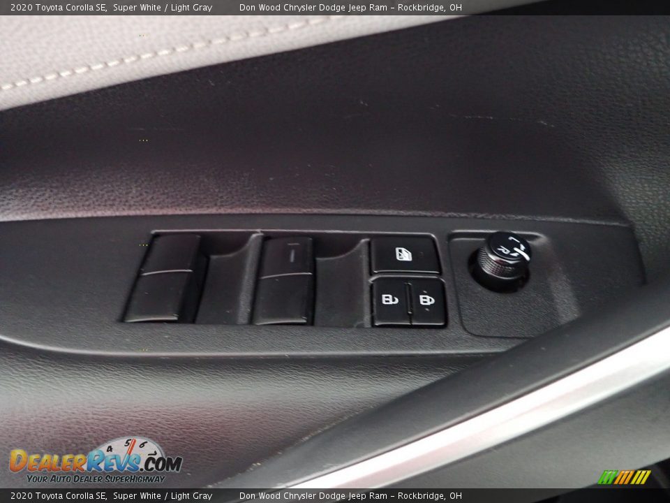 2020 Toyota Corolla SE Super White / Light Gray Photo #13