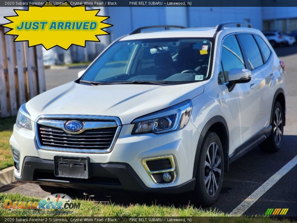 2020 Subaru Forester 2.5i Limited Crystal White Pearl / Black Photo #1