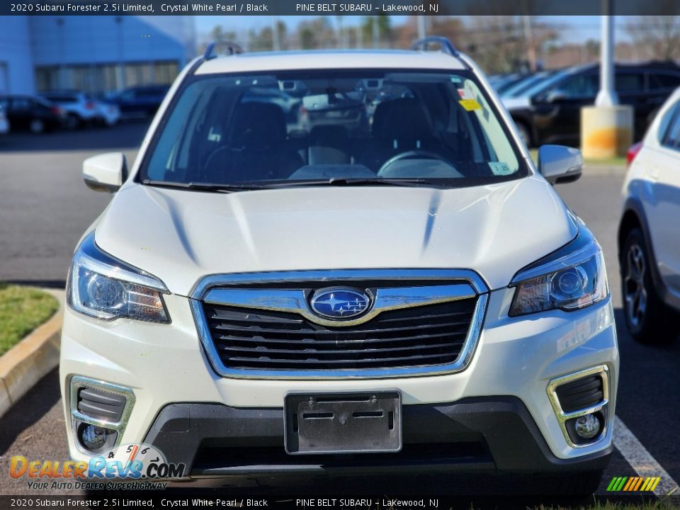 2020 Subaru Forester 2.5i Limited Crystal White Pearl / Black Photo #2