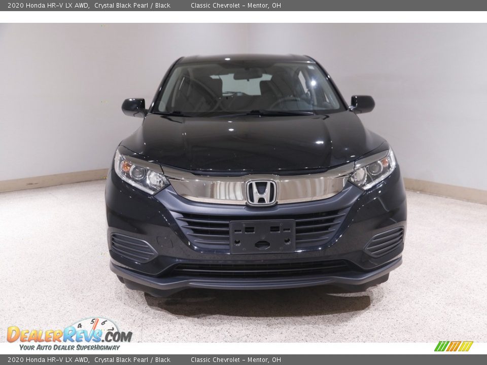 2020 Honda HR-V LX AWD Crystal Black Pearl / Black Photo #2