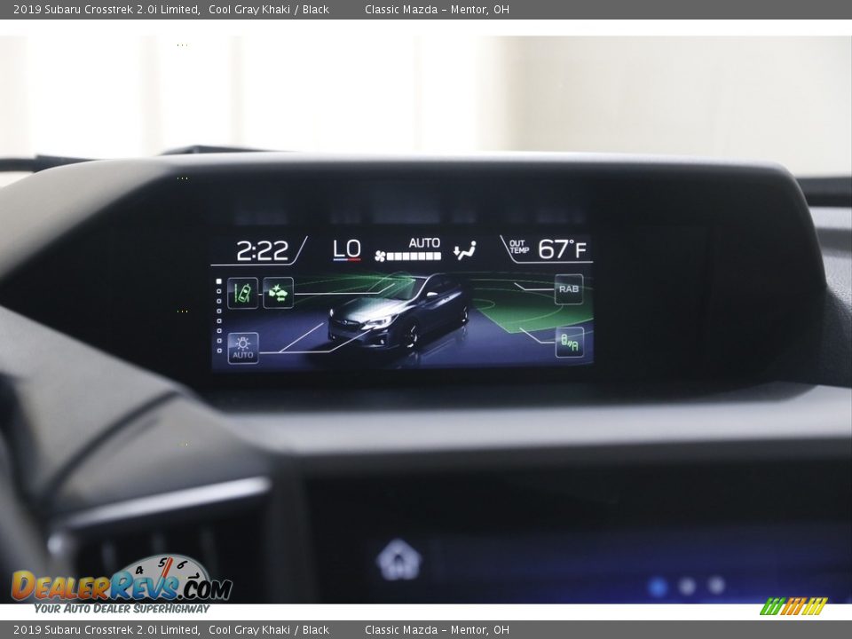2019 Subaru Crosstrek 2.0i Limited Cool Gray Khaki / Black Photo #9