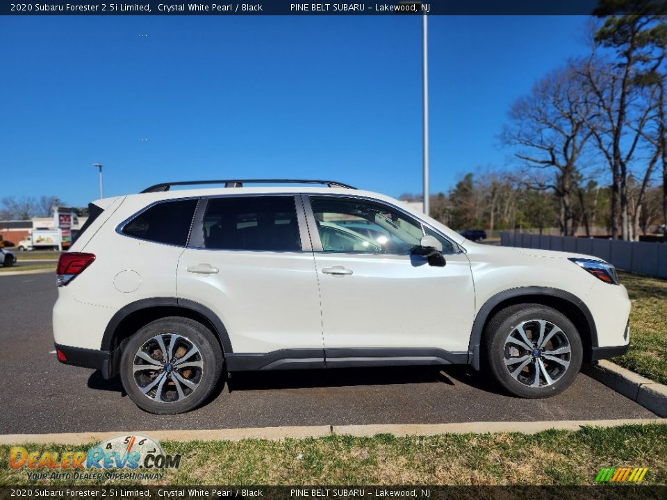 2020 Subaru Forester 2.5i Limited Crystal White Pearl / Black Photo #4