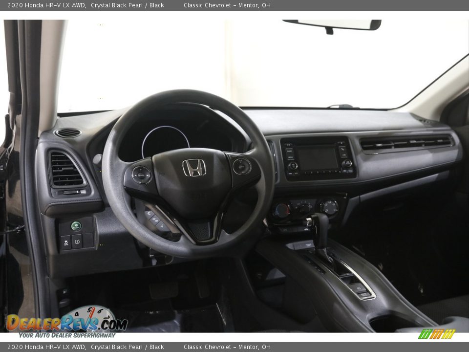 2020 Honda HR-V LX AWD Crystal Black Pearl / Black Photo #6