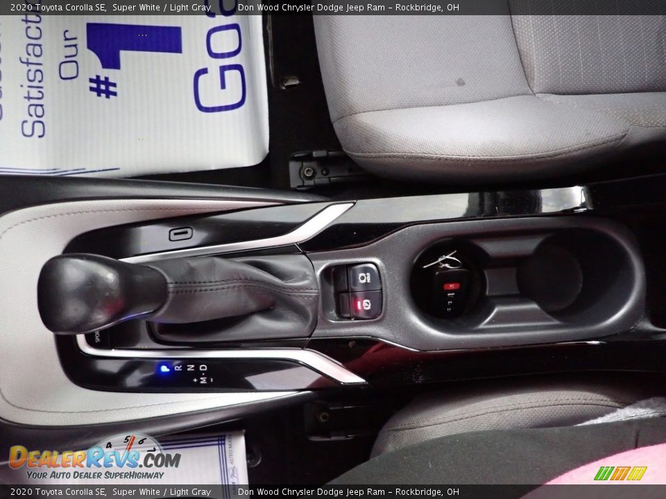 2020 Toyota Corolla SE Super White / Light Gray Photo #19