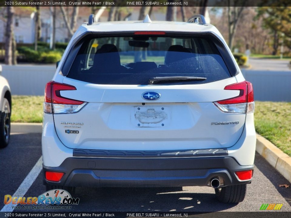 2020 Subaru Forester 2.5i Limited Crystal White Pearl / Black Photo #6