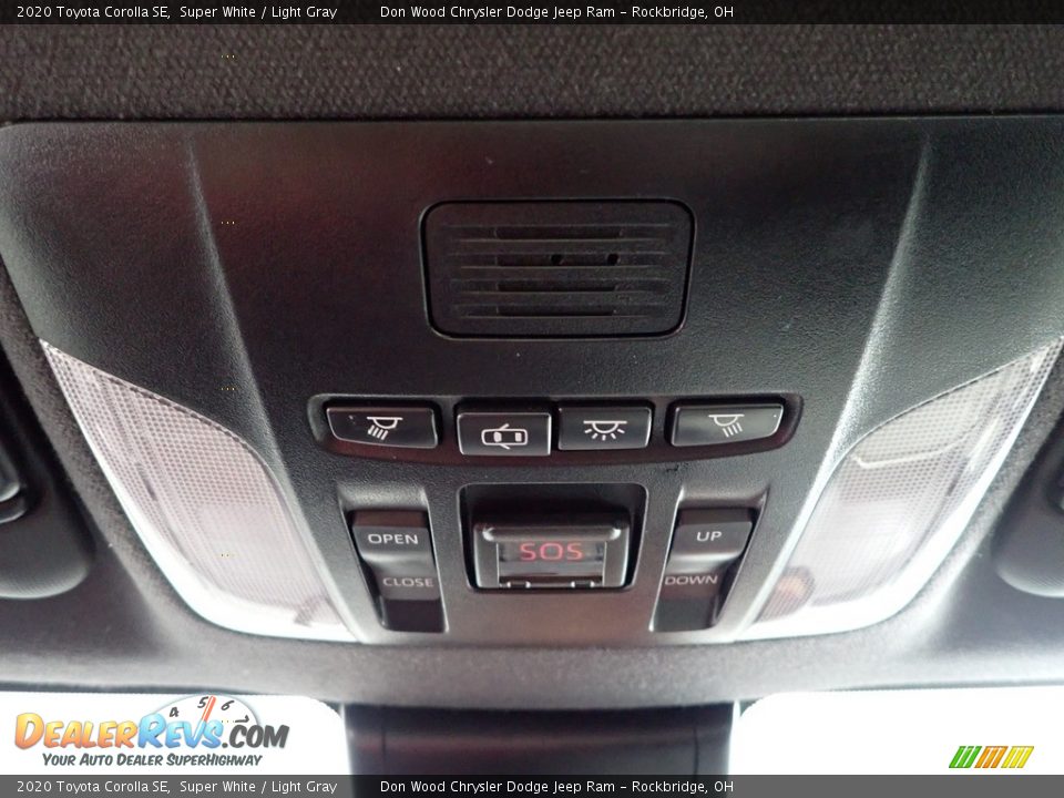 2020 Toyota Corolla SE Super White / Light Gray Photo #20