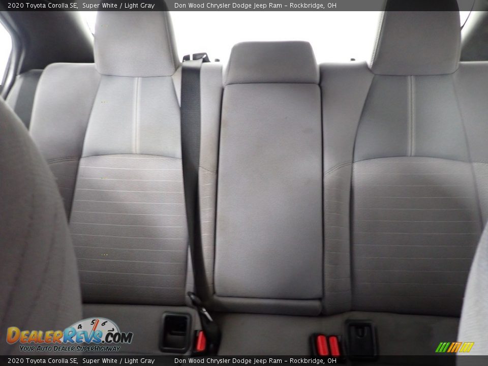 2020 Toyota Corolla SE Super White / Light Gray Photo #21