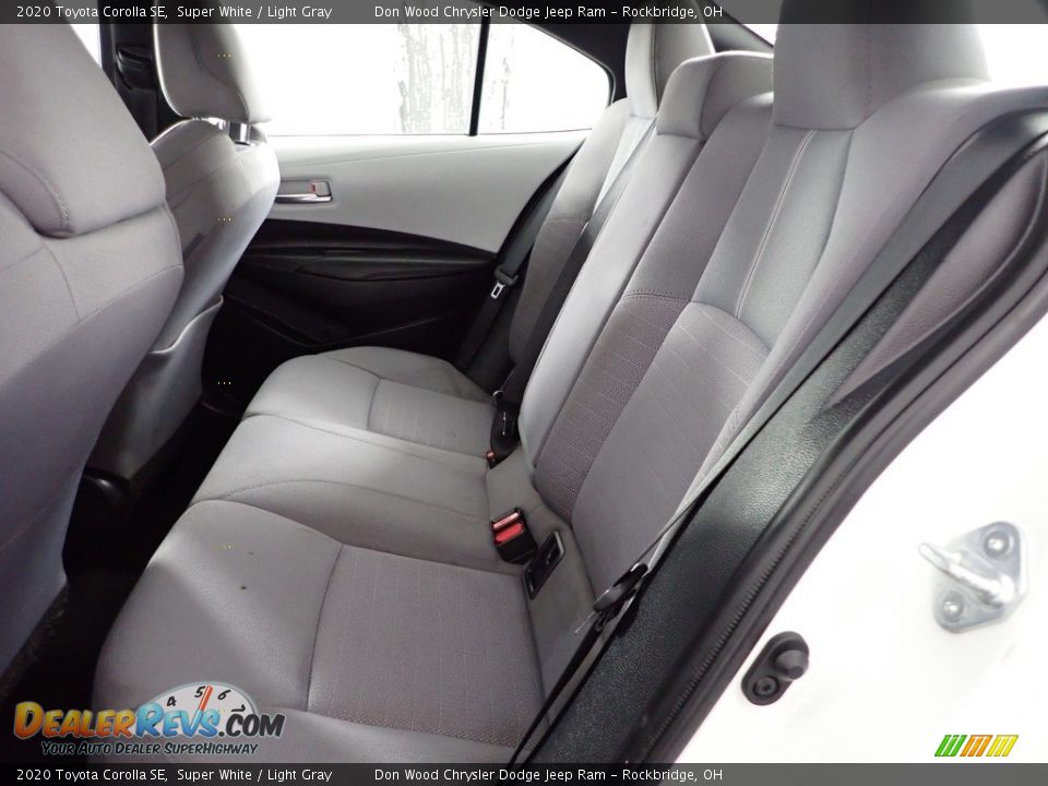 2020 Toyota Corolla SE Super White / Light Gray Photo #23