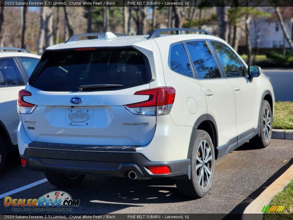 2020 Subaru Forester 2.5i Limited Crystal White Pearl / Black Photo #9